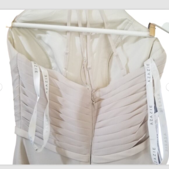 Azazie Melinda Dress Graduation Bridesmaid Prom Bust 34" Waist 27" Hips … - Picture 4 of 13